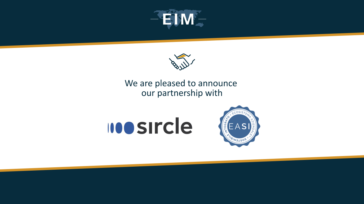 Sviluppo di una partnership tra EIM e Sircle per progetti di sostenibilità.